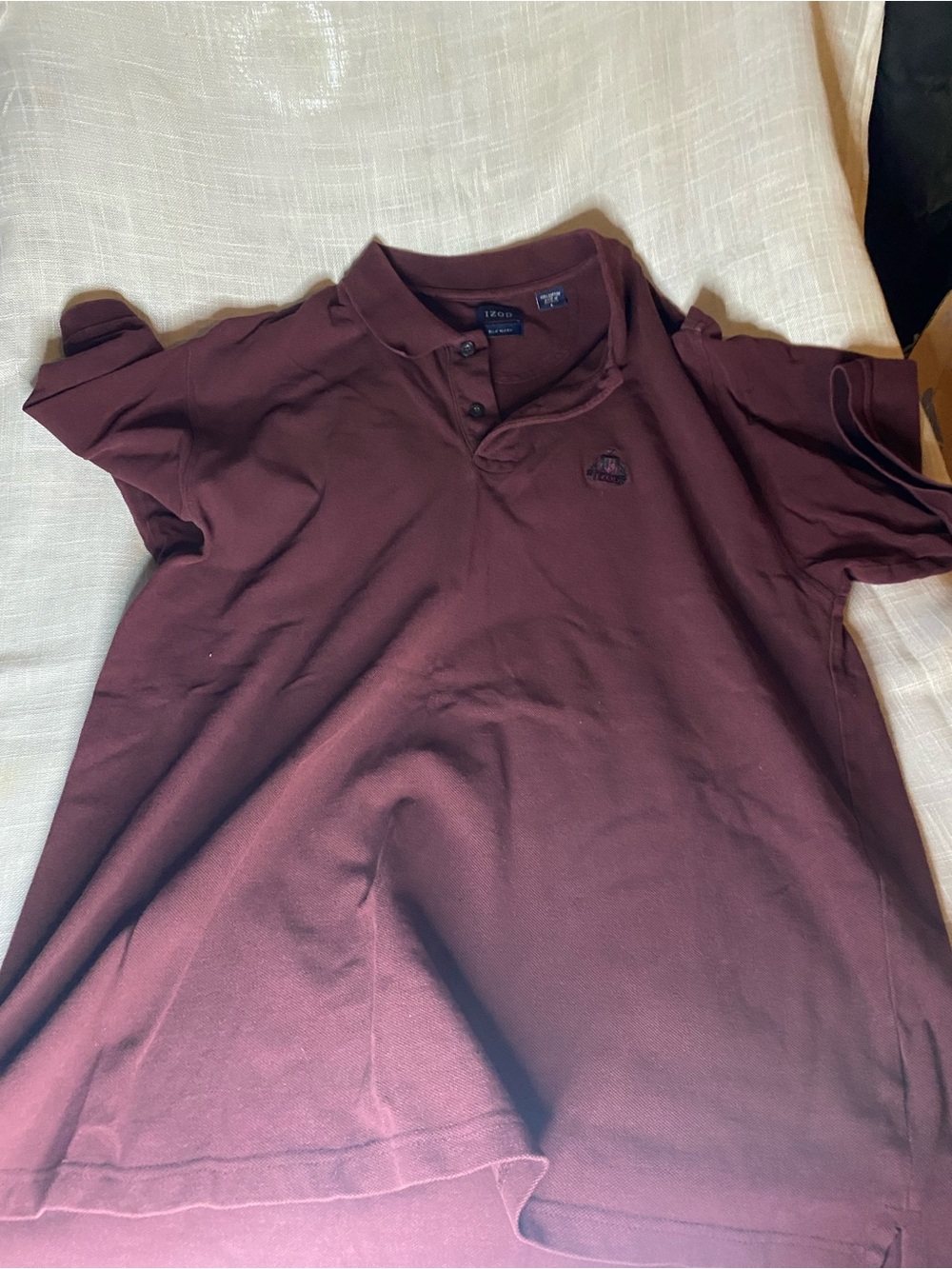 Izod Men's Maroon Polo Shirt